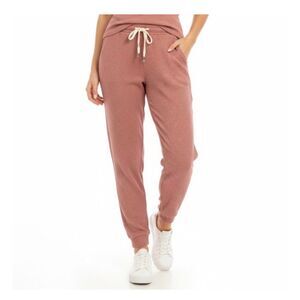 Blu Pepper Pink Ribbed Lounge Sweatpants Size L